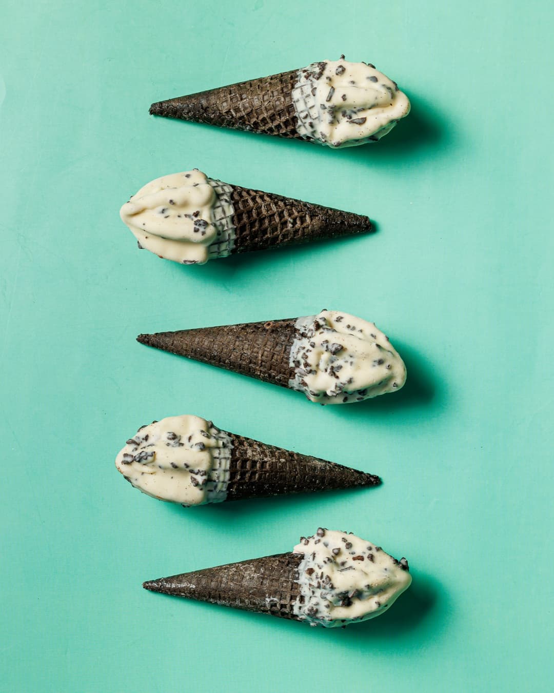 Παγωτό χωνάκι stracciatella